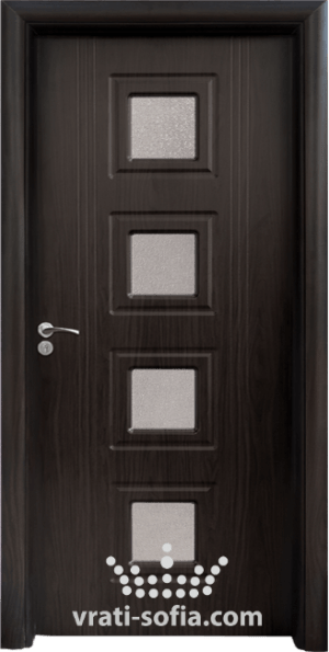 Интериорна врата 021, цвят Венге