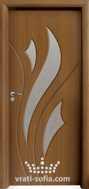 Интериорна врата 033, цвят Златен дъб