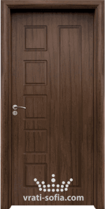 Интериорна врата 048-P, цвят Орех