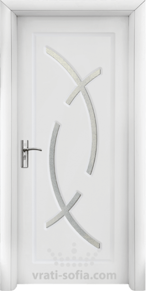 Интериорна врата 056, цвят Бял