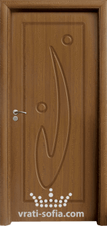 Интериорна врата 070-P, цвят Златен дъб