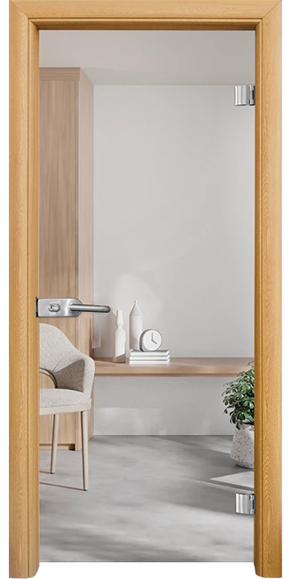 Стъклена врата Standart Basic G 10, Светъл дъб