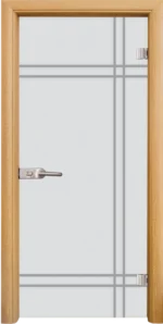 Стъклена интериорна врата, Sand G 13-8