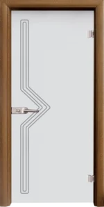 Стъклена интериорна врата, Sand G 13-9